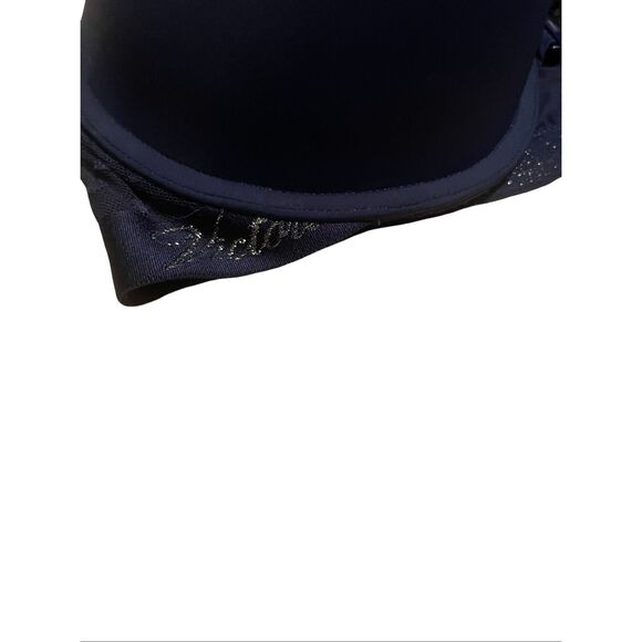 Victoria's Secret Womens Navy Blue T-Shirt Push-Up Full Coverage Bra Size 38DDD - Picture 12 of 16